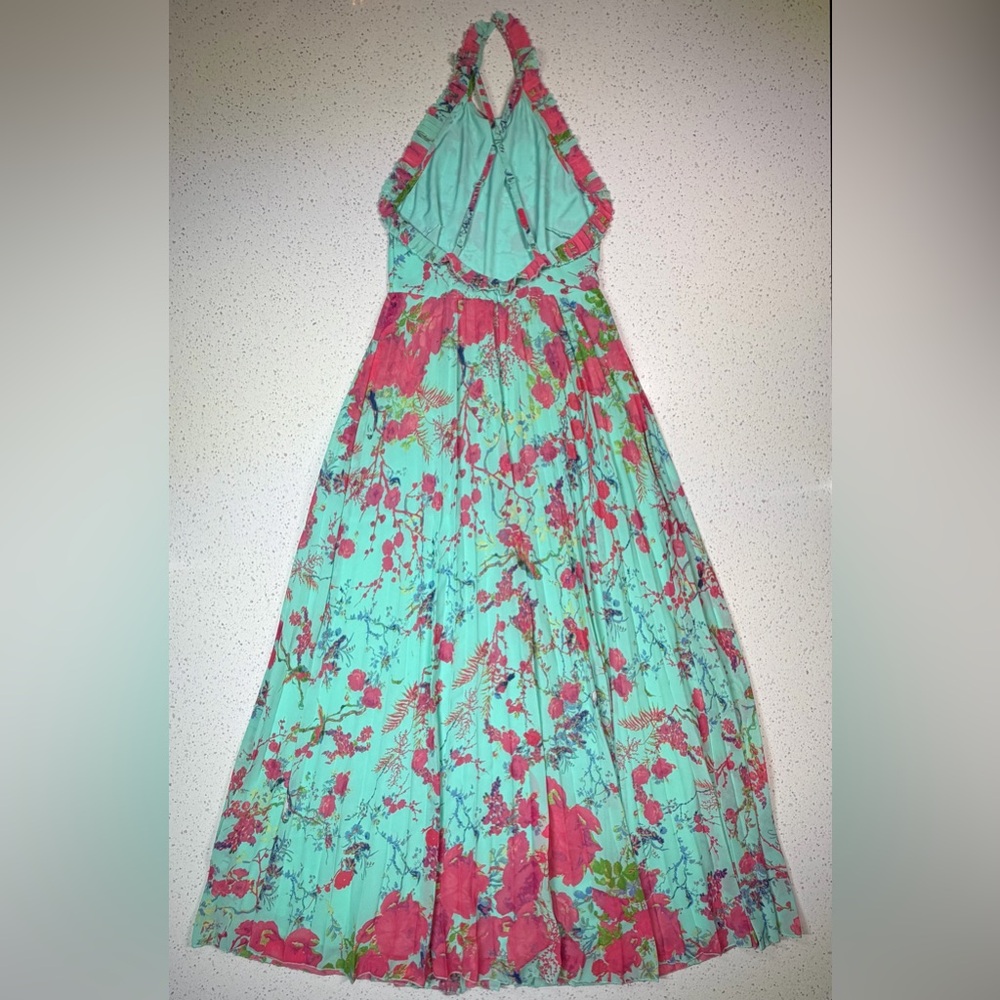 ASOS Teal and Pink Floral Garment - Picture 4 of 12